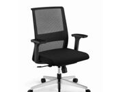 CADEIRA CONTATTO DIRETOR PRETO GIRATÓRIA