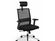 CADEIRA CONTATTO PRESIDENTE PRETO GIRATÓRIA